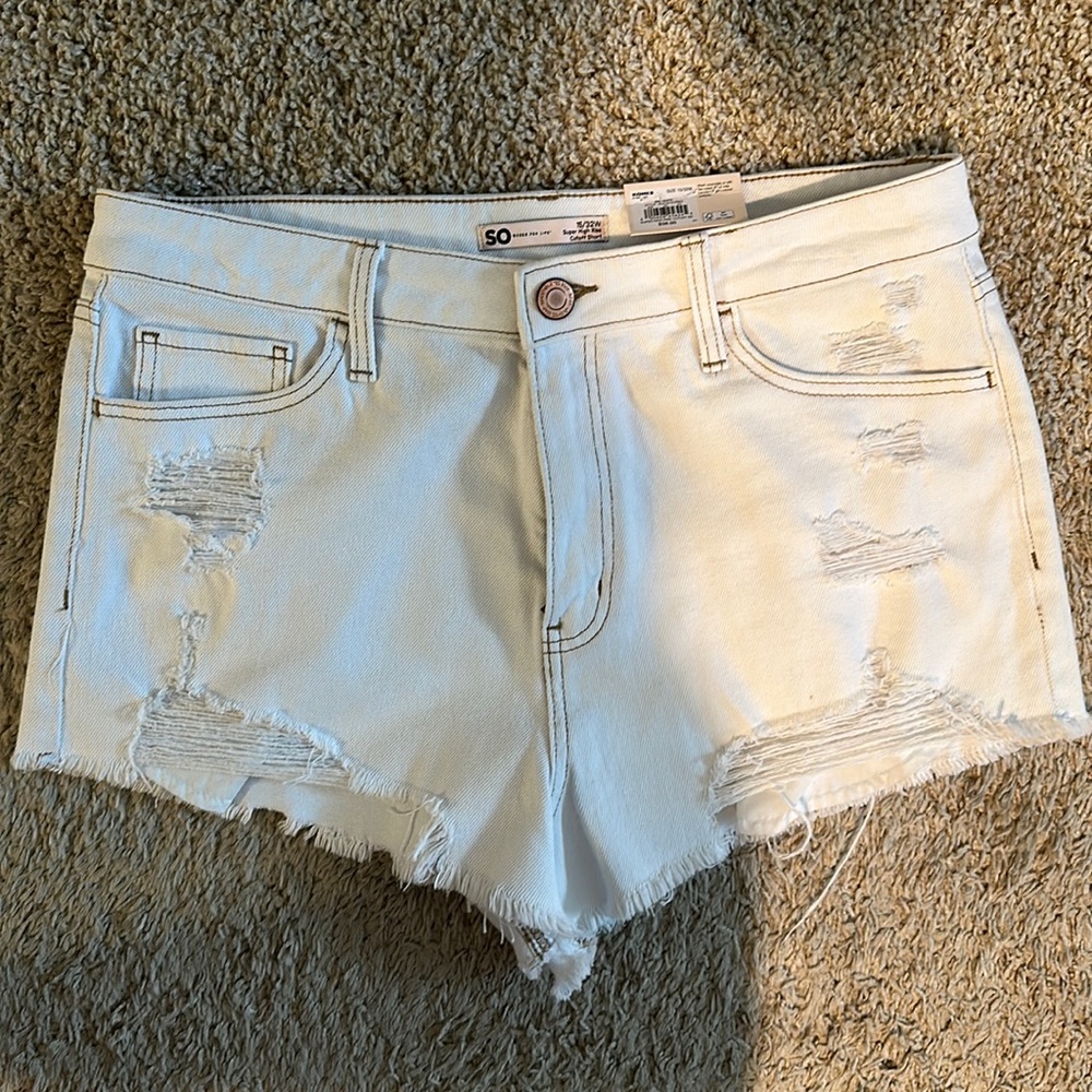 Brand New (w/tags) 🌈 pocket cutoff shorts
